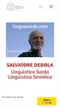 Mobile Screenshot of linguasarda.com