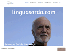 Tablet Screenshot of linguasarda.com